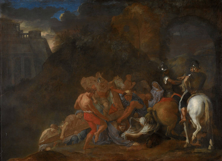 The Road to Calvary - Charles Le Brun