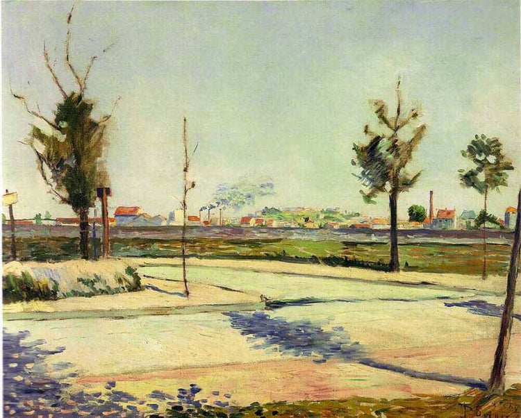 The Road to Gennevilliers - Paul Signac