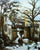 The Road to L'Hermitage in Snow in apartment