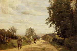 The Road to Sevres - Camille Corot