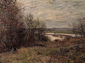 The Roches Courtaut Wood, near By - Alfred Sisley