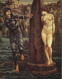 The Rock of Doom by Edward Burne-Jones — hand-painted cultural oil painting reproduction on canvas