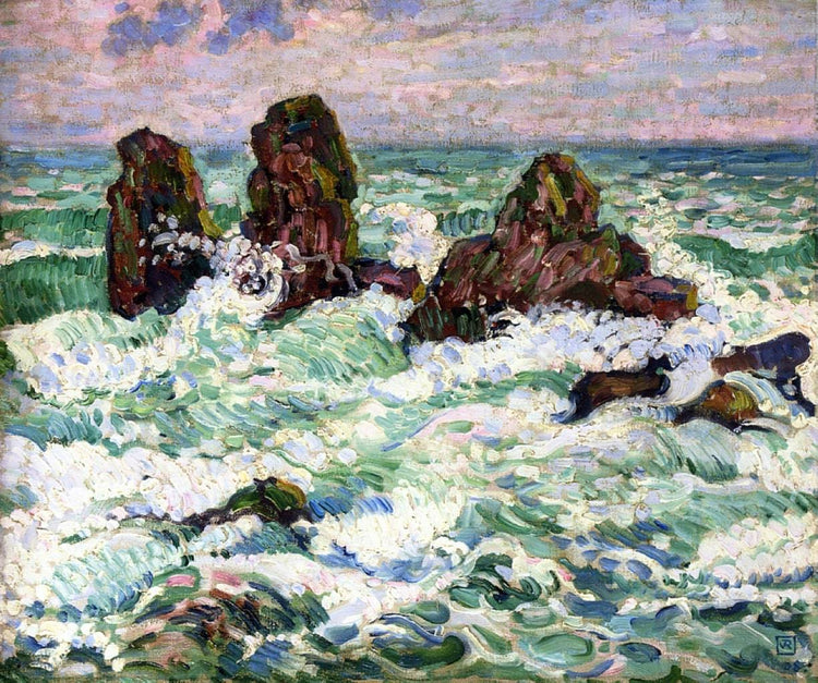 The Rocks - Theo van Rysselberghe