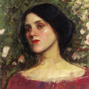 The Rose Bower by John William Waterhouse — Oil Painting Reproduction