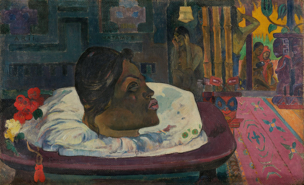 The Royal End by Paul Gauguin — hand-painted portrait oil painting reproduction on canvas