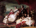 The Royal Family in 1846 by Franz Xaver Winterhalter — group oil painting wall art