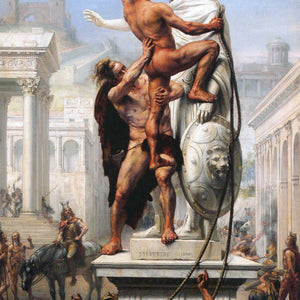 The Sack of Rome in 410 by the Vandals