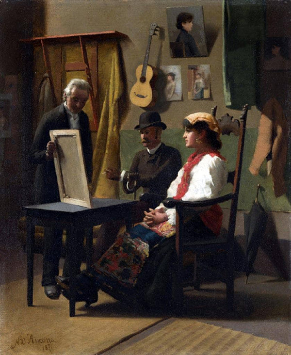 The sale of the painting