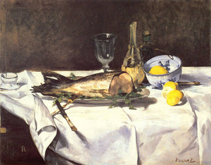 The Salmon - Edouard Manet