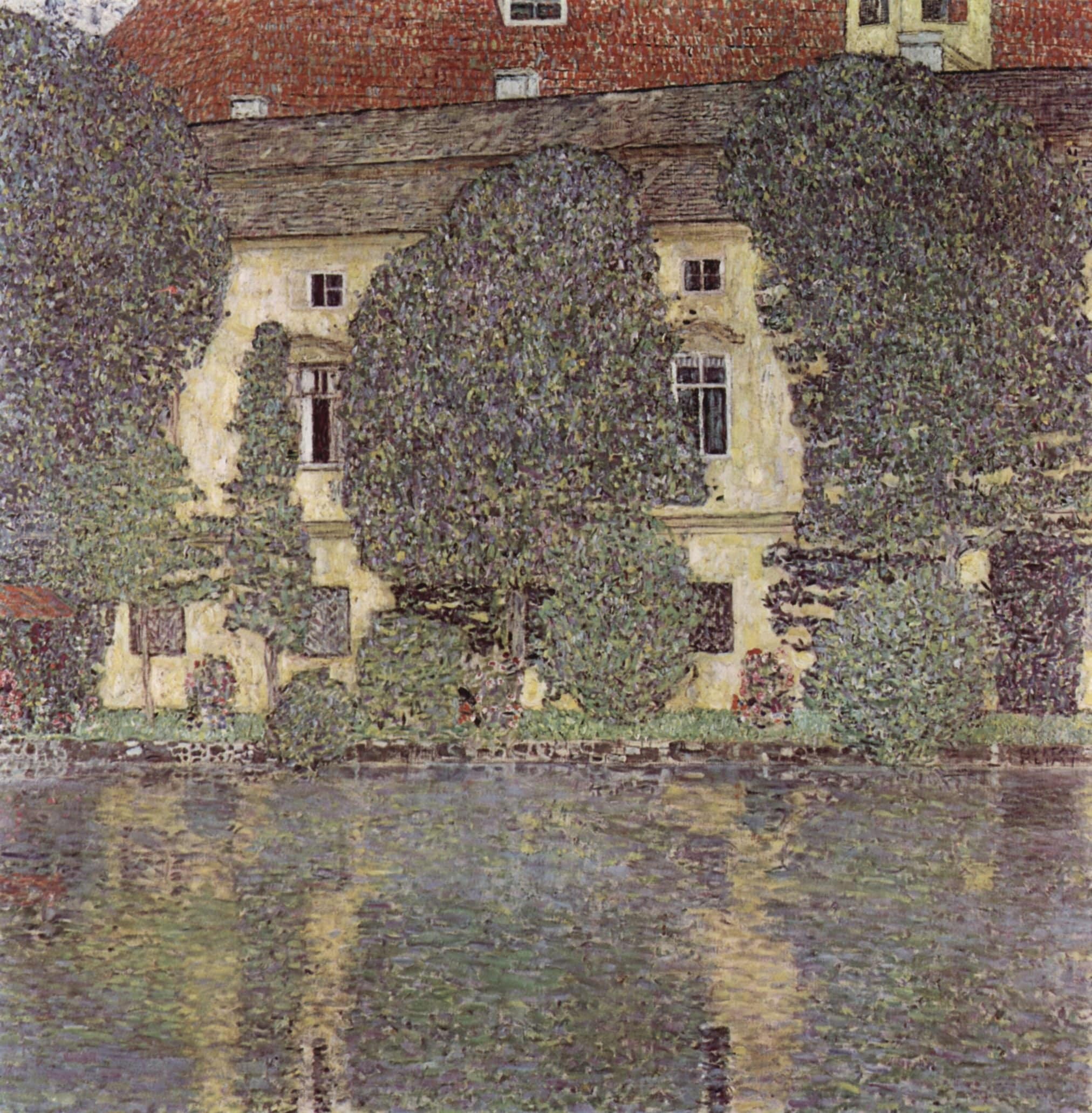 The Schloss Kammer on the Attersee, III - Gustav Klimt