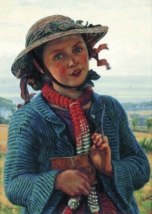 The Schoolgirl's Hymn - William Holman Hunt