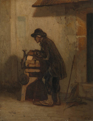 The Scissors Sharpener - Alexandre-Gabriel Decamps