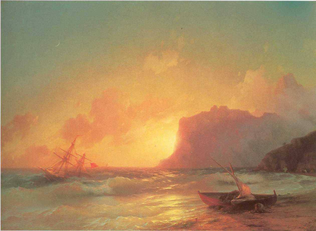 The Sea. Koktebel. - Ivan Aivazovsky