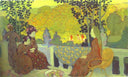 The Seasons Series. September by Maurice Denis — hand-painted abstract oil painting reproduction on canvas