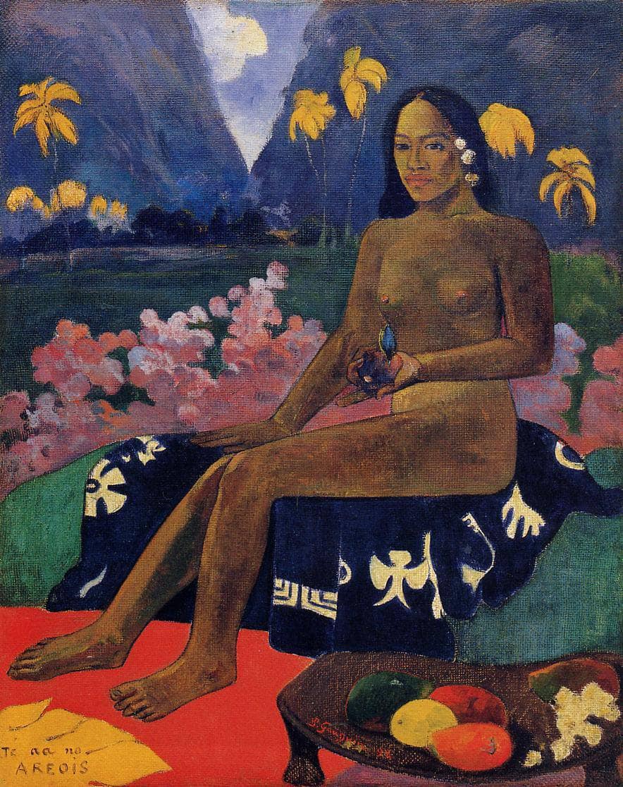The Seed of the Areoi by Paul Gauguin — hand-painted cultural oil painting reproduction on canvas