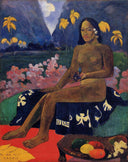 The Seed of the Areoi by Paul Gauguin — male oil painting wall art, Post Impressionism
