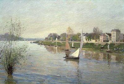 The Seine at Argenteuil in master bedroom
