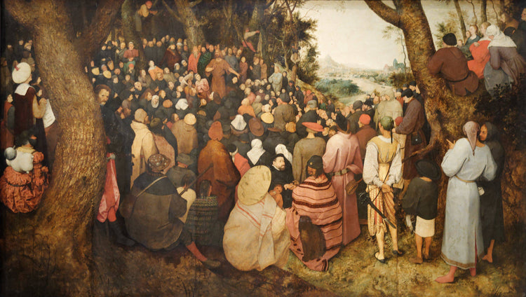 The Sermon of St. John the Baptist - Pieter Bruegel the Elder