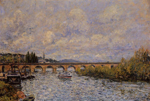 The Sevres Bridge - Alfred Sisley