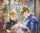 The Sewing Lesson (aka The Artist's Daughter, Julie, with Her Nanny) in study