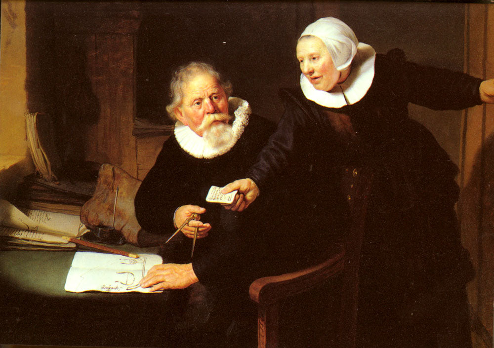 The Shipbuilder and his Wife - Rembrandt