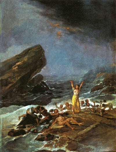 The Shipwreck in entryway