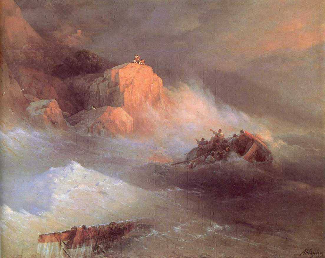 The Shipwreck - Ivan Aivazovsky