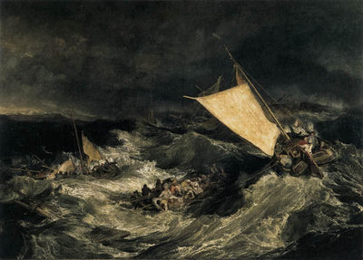 The Shipwreck in modern living room