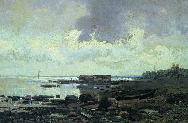 The Shore. Cloudy Day - Fyodor Vasilyev