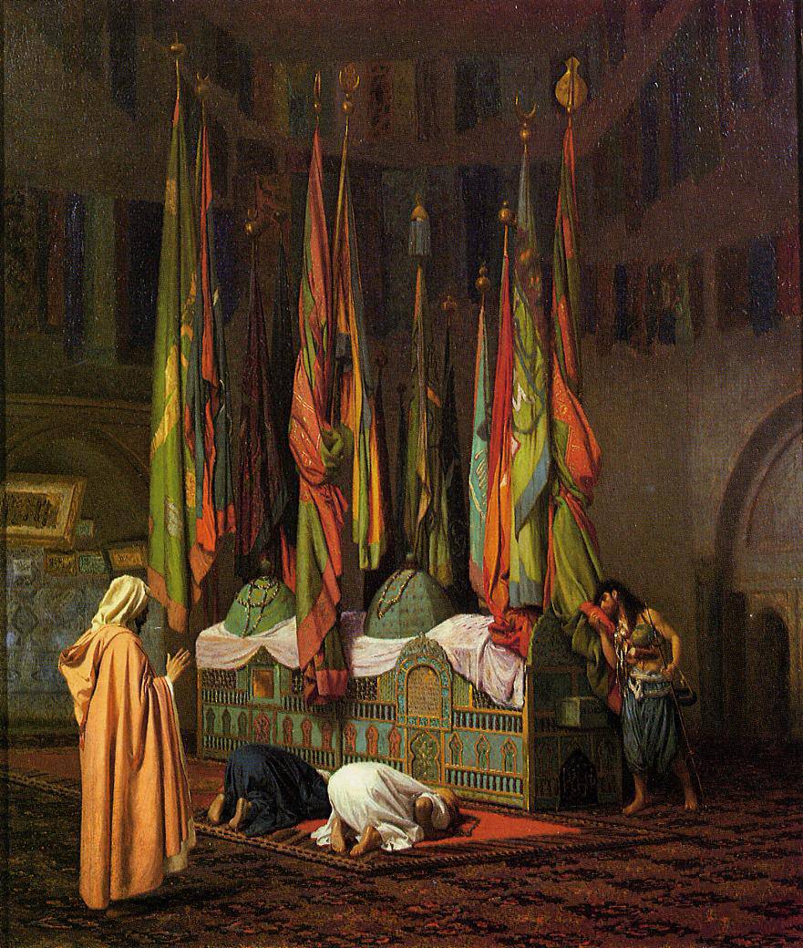 The Shrine of Imam Hussein - Jean-Leon Gerome