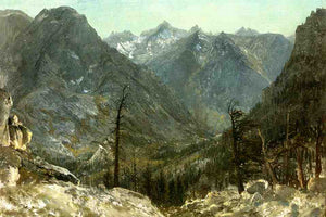 The Sierra Nevadas - Albert Bierstadt