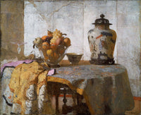 The Silver Screen by Frank W. Benson — hand-painted still oil painting reproduction on canvas