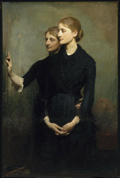 The Sisters by Abbott Handerson Thayer — oil painting reproduction
