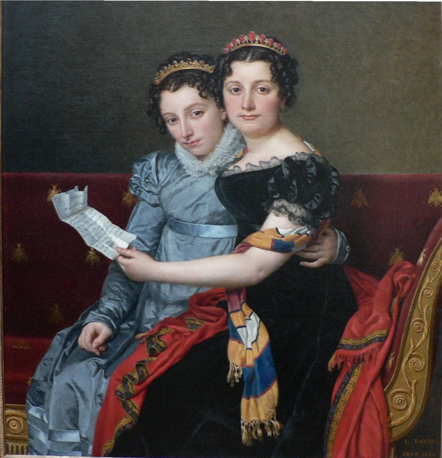 The Sisters  Zenaide and Charlotte-Bonaparte