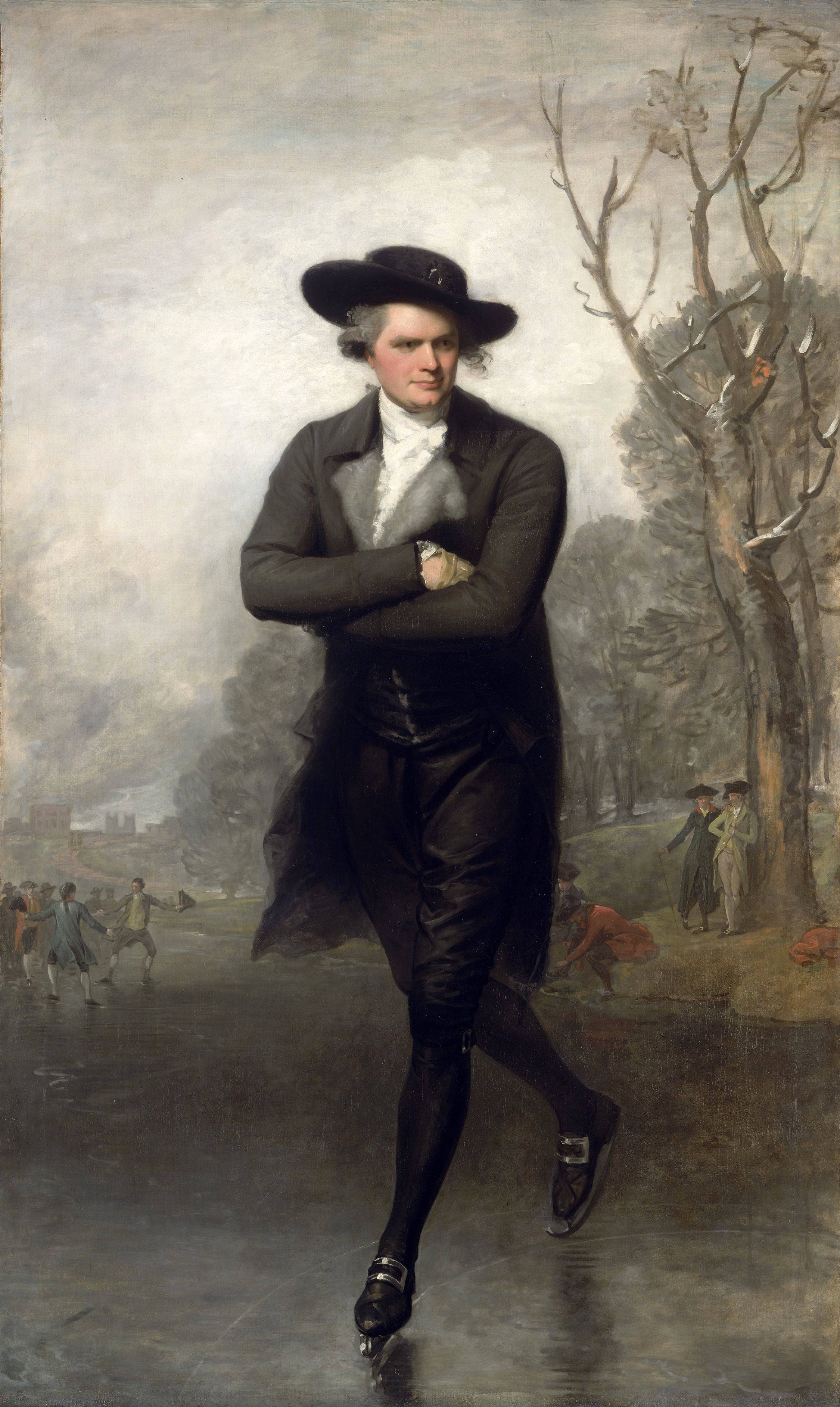 The Skater (Portrait of William Grant) - Gilbert Stuart