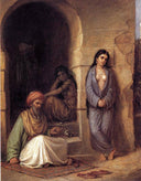 The Slave by John William Waterhouse — male oil painting wall art, Romanticism
