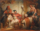 The Slave Market by Jean-François Portaels — male oil painting wall art, Orientalism