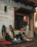The Slave Market by Jean-Leon Gerome — hand-painted portrait oil painting reproduction on canvas