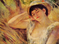 The Sleeper by Pierre-Auguste Renoir — hand-painted portrait oil painting reproduction on canvas