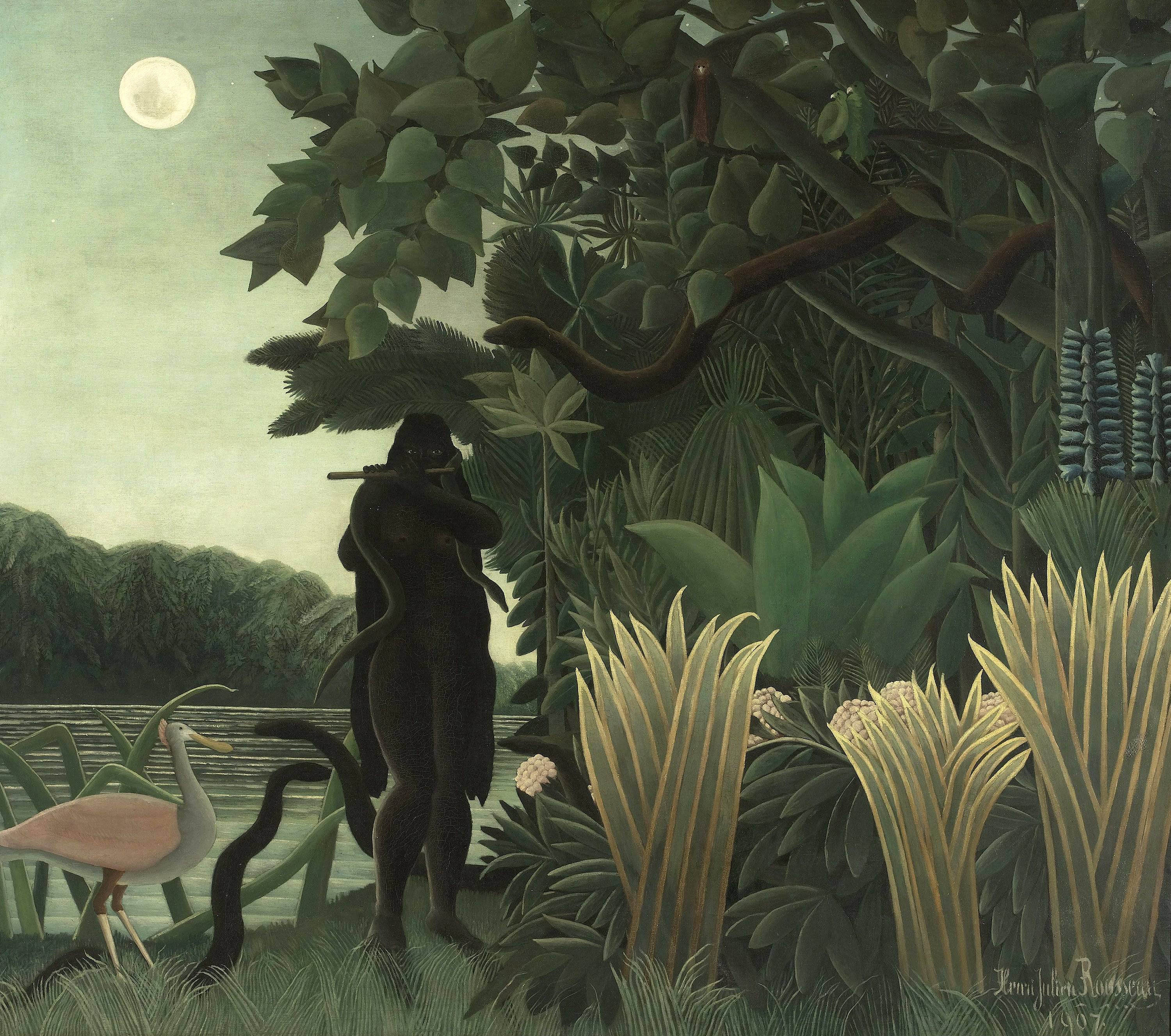 The Snake Charmer - Henri Rousseau