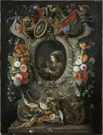 The Soap Bubbles by Jan van Kessel the Elder — oil painting reproduction
