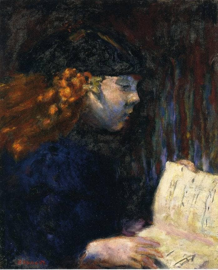 The Solfege by Pierre Bonnard — hand-painted landscape oil painting reproduction on canvas