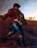 The Sower by Jean-Francois Millet — hand-painted portrait oil painting reproduction on canvas