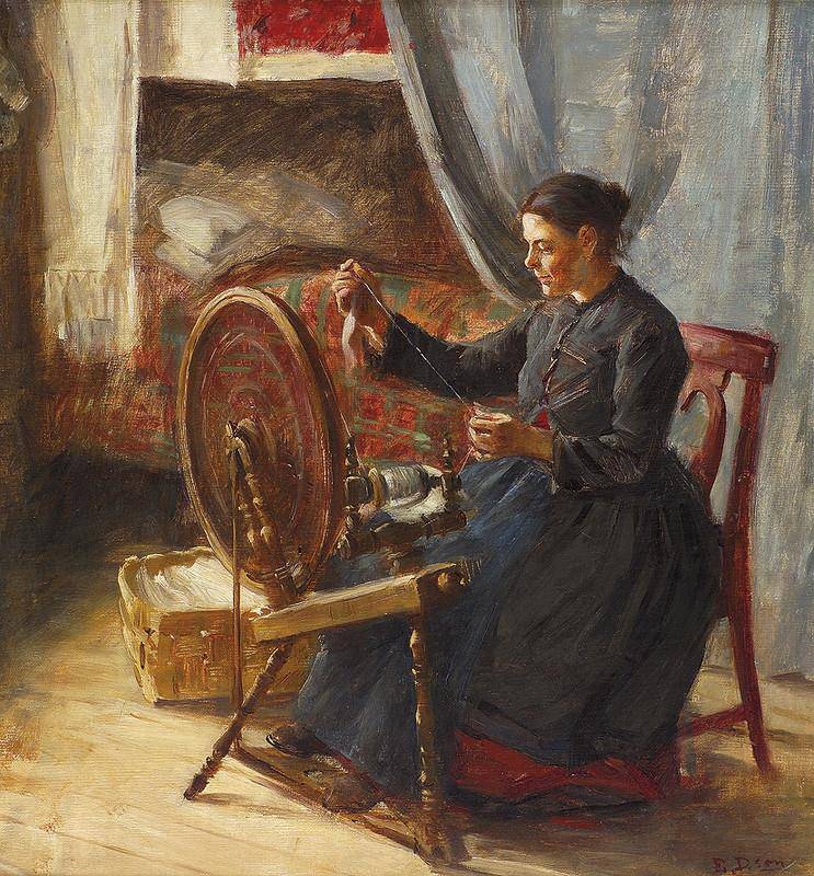 The spinner - Elin Danielson-Gambogi