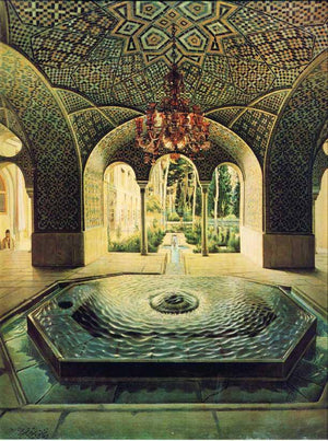 The spring hall of Golestan Palace - Kamal-ol-Molk