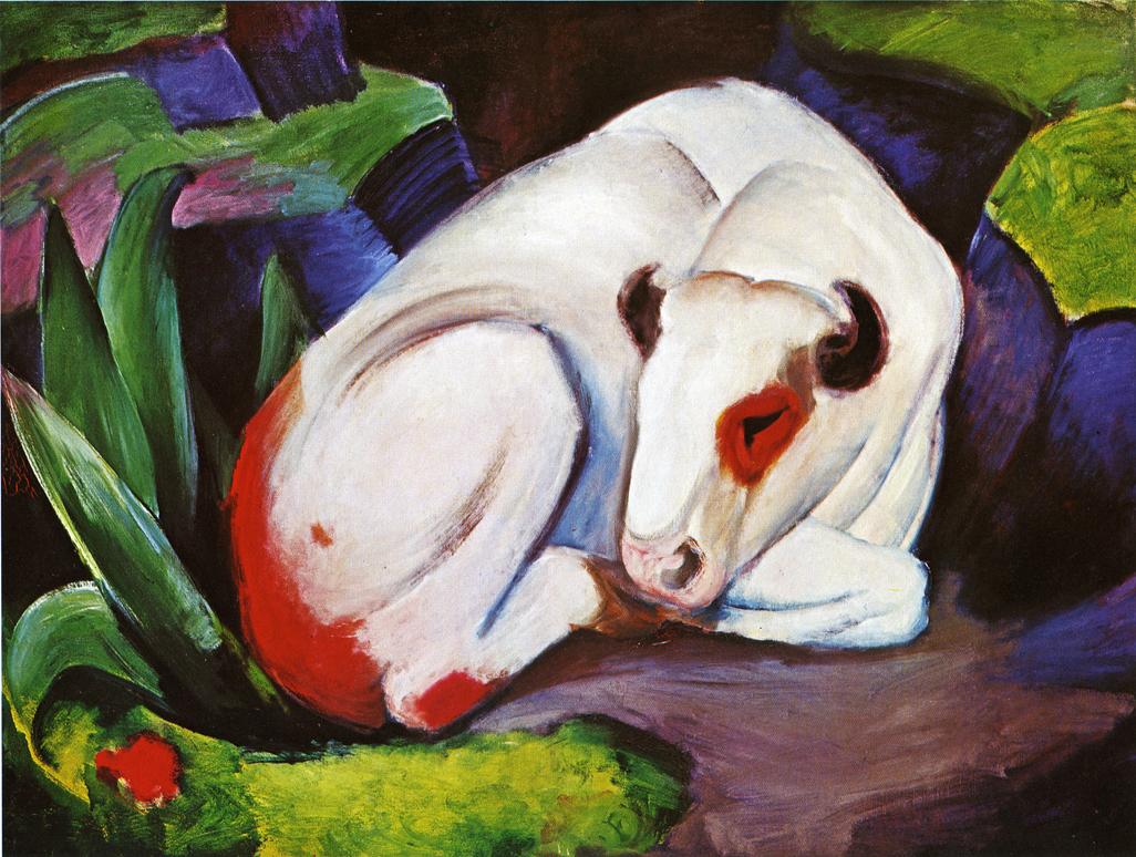 The Steer (The Bull) - Franz Marc