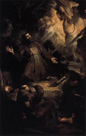 The Stigmatization of St. Francis - Peter Paul Rubens