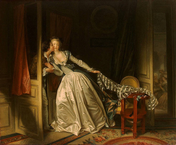 The Stolen Kiss - Jean-Honore Fragonard