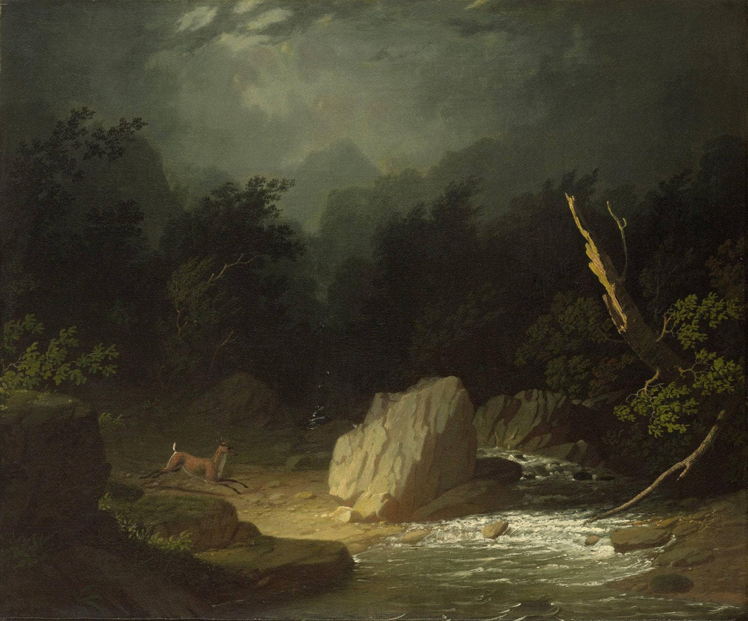 The Storm by George Caleb Bingham — hand-painted eco oil painting reproduction on canvas