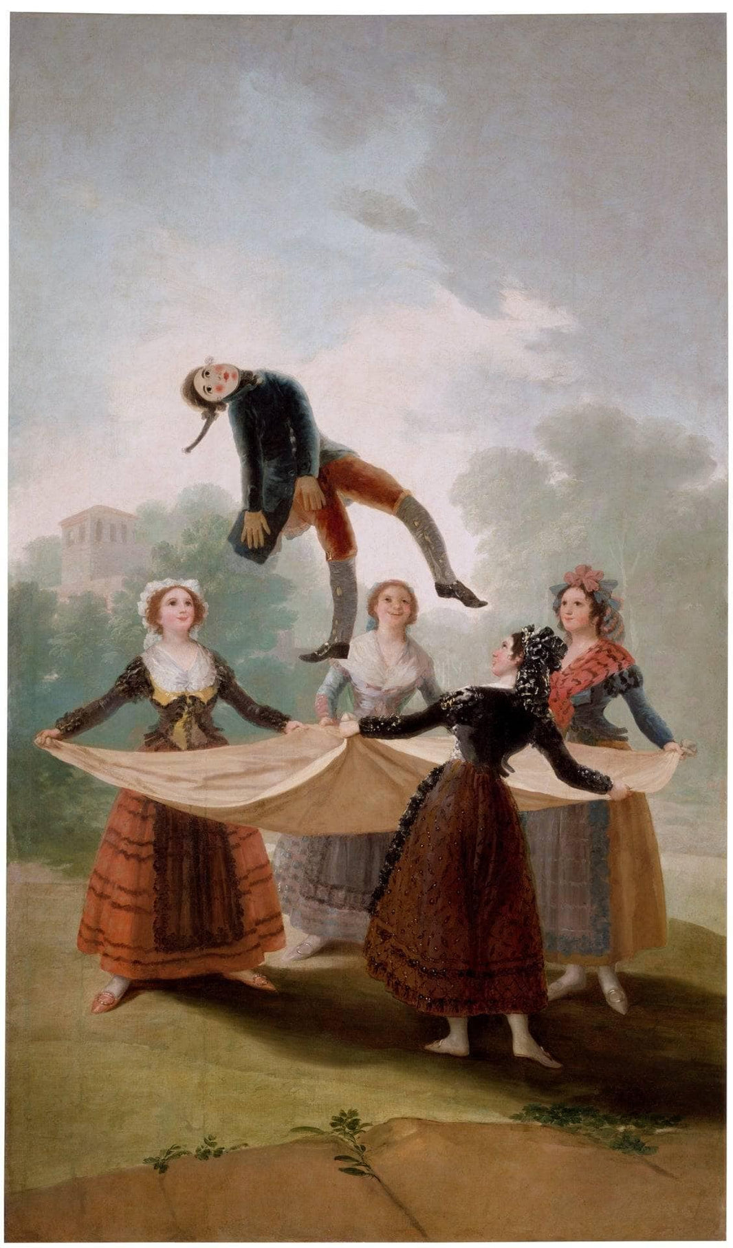 The Straw Manikin by Francisco Goya — hand-painted photography oil painting reproduction on canvas